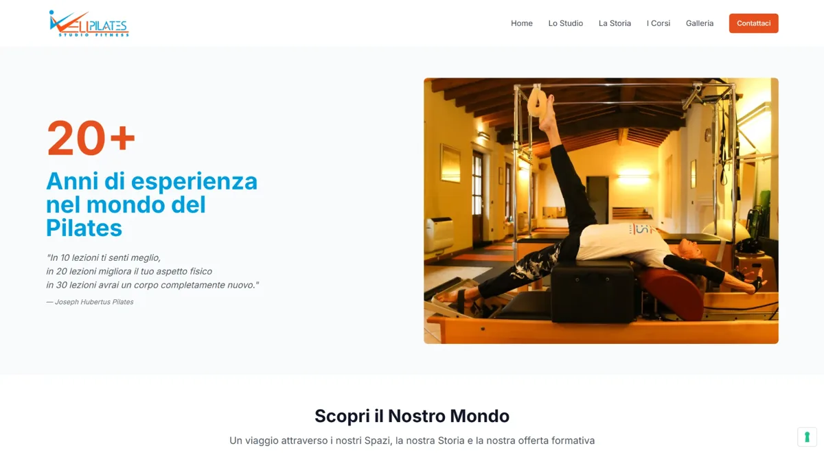 Home page di wellpilates.it
